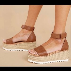 Soda  Esparadillas size 8.5 true size brown